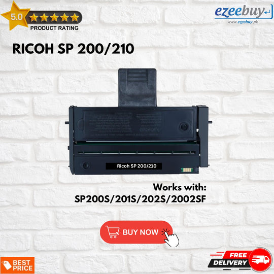 Ricoh SP 200 / 210 Black LaserJet Toner Cartridge