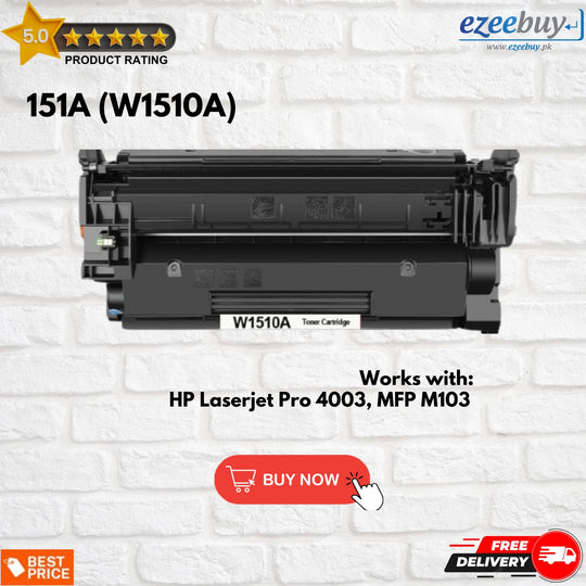 151A Toner Cartridge | HP 151A W1510A Black LaserJet Toner Cartridge