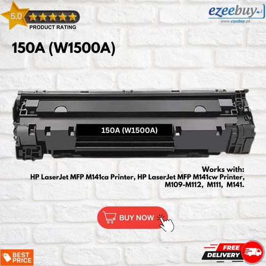 150A Toner Cartridge | HP 150A W1500A Black LaserJet Toner Cartridge