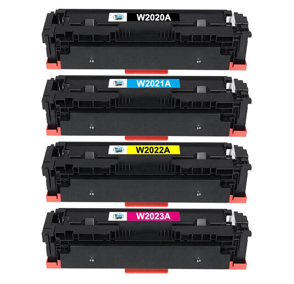 HP 414A Toner Cartridge 4 Packs Without Chip