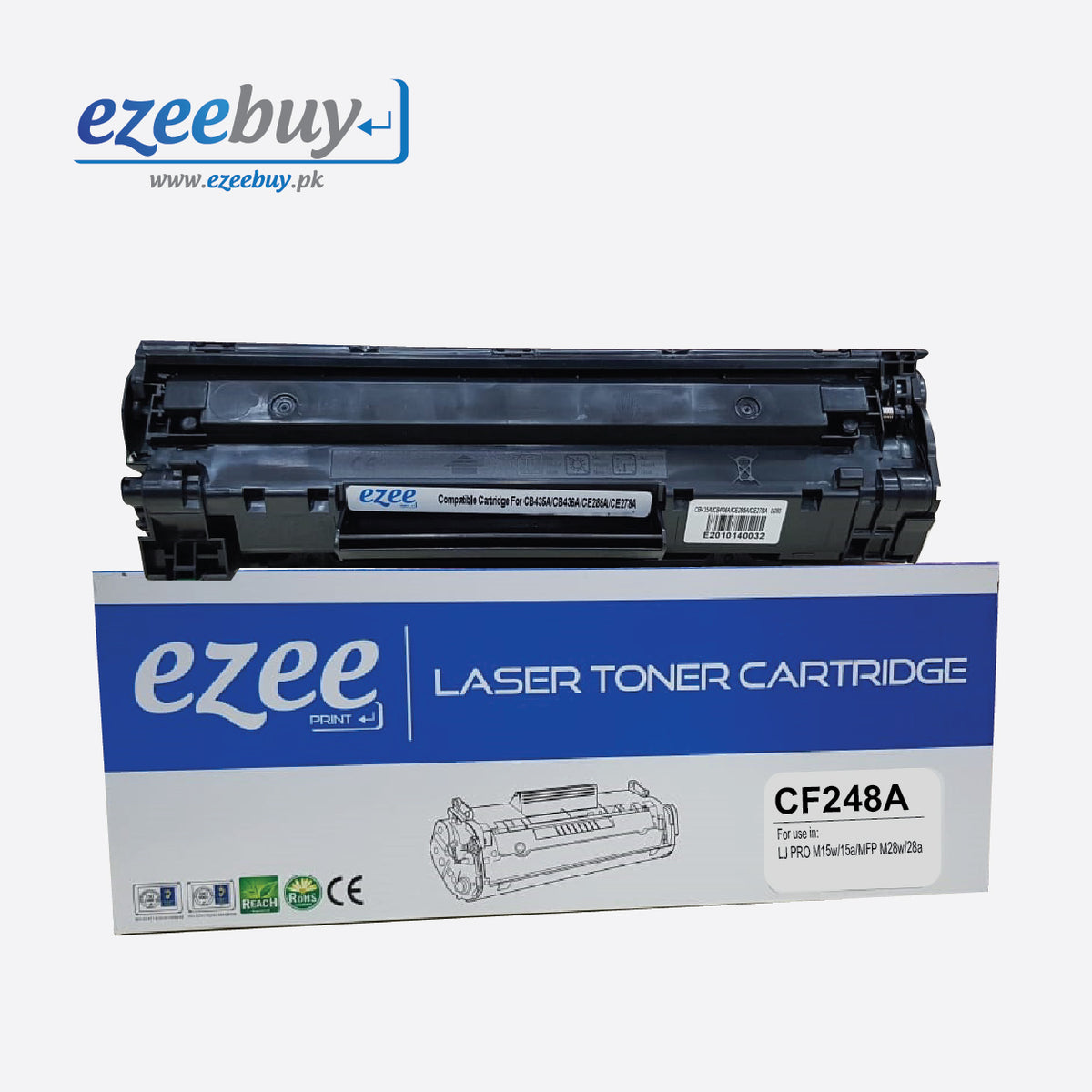 HP 48A CF248A Black LaserJet Toner Cartridge