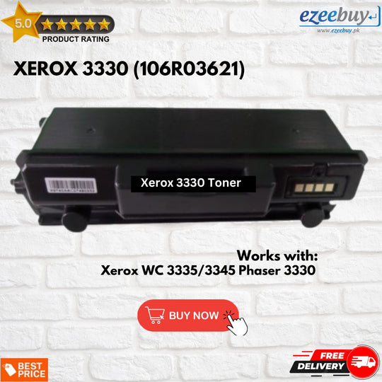 Xerox 3330 (106R03621) Black LaserJet Toner Cartridge
