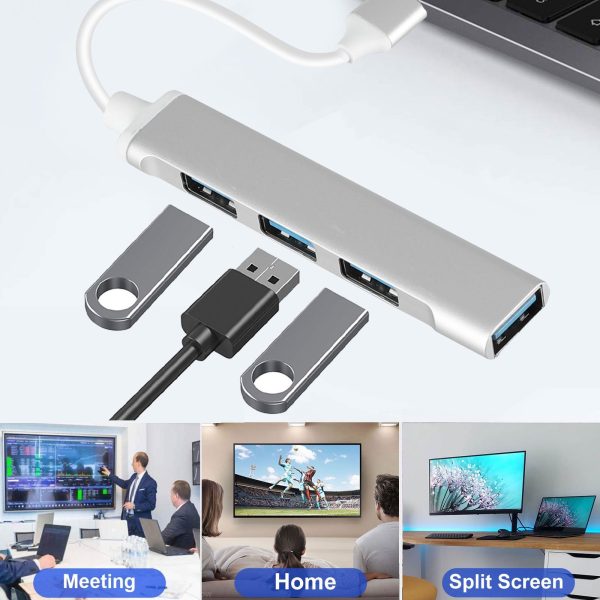 USB Hub 3.0 4 Ports in Aluminum Alloy - Image 6