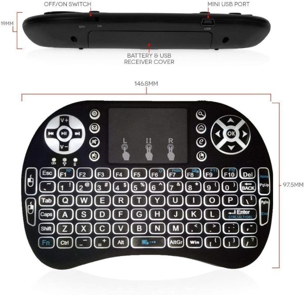 Mini Wireless Keyboard - Image 7