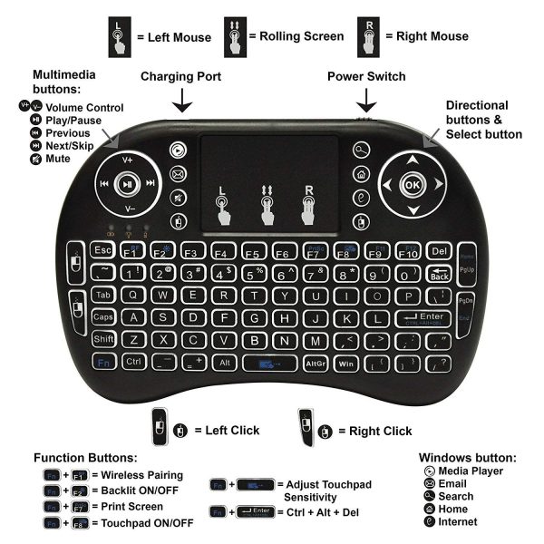 Mini Wireless Keyboard - Image 6